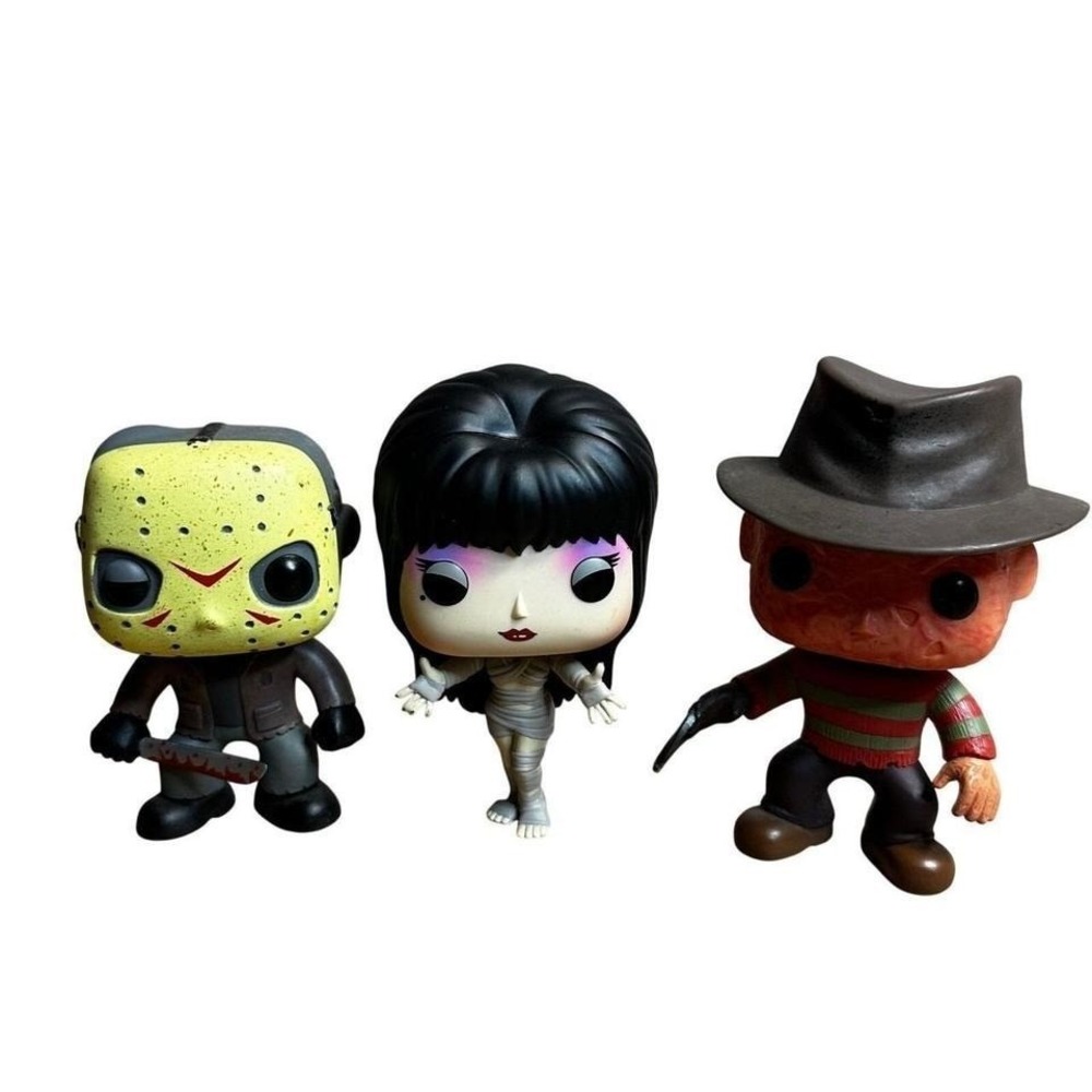 Funko Pop! Horror Movie Figures: Freddy, Jason, & Elvira